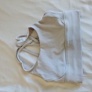 lululemon athletica White Sports Bra
